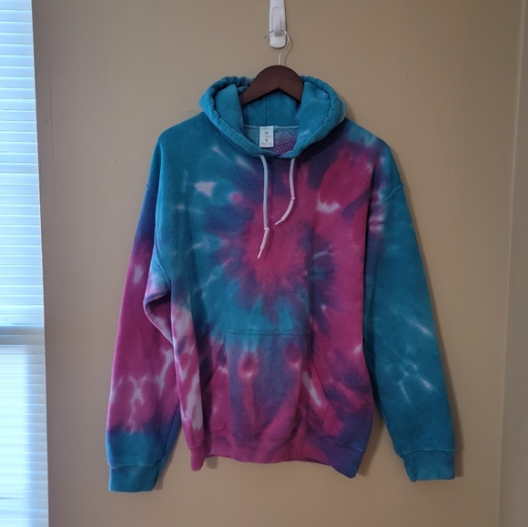 Zine Clothing Tops - Zine Women's Tie Dye Hoodie Size Small